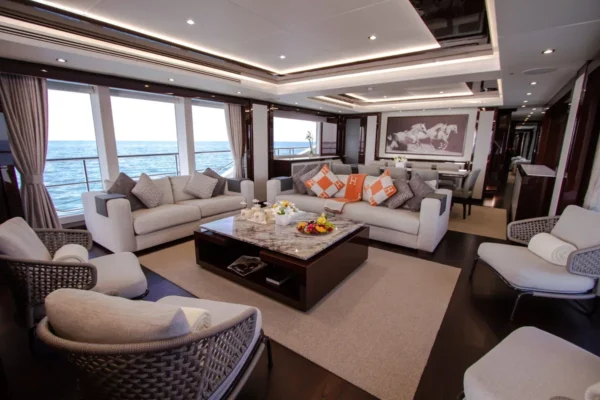 Sunseeker 116ft Yacht Salon