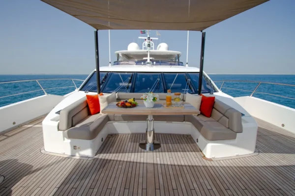 Sunseeker 116ft Yacht Deck