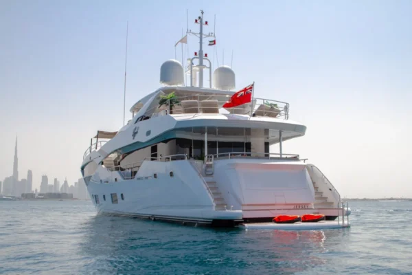Sunseeker 116ft Yacht Side