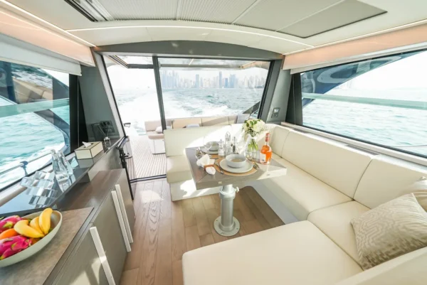 Pershing 52ft White Yacht Salon