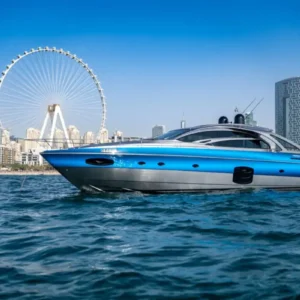 Pershing 70ft Blue Yacht