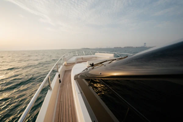 Ferretti 67ft Yacht Foredeck