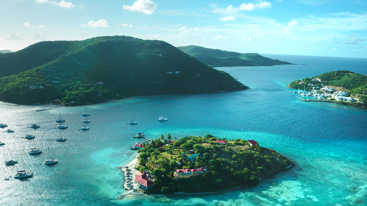British Virgin Islands yacht