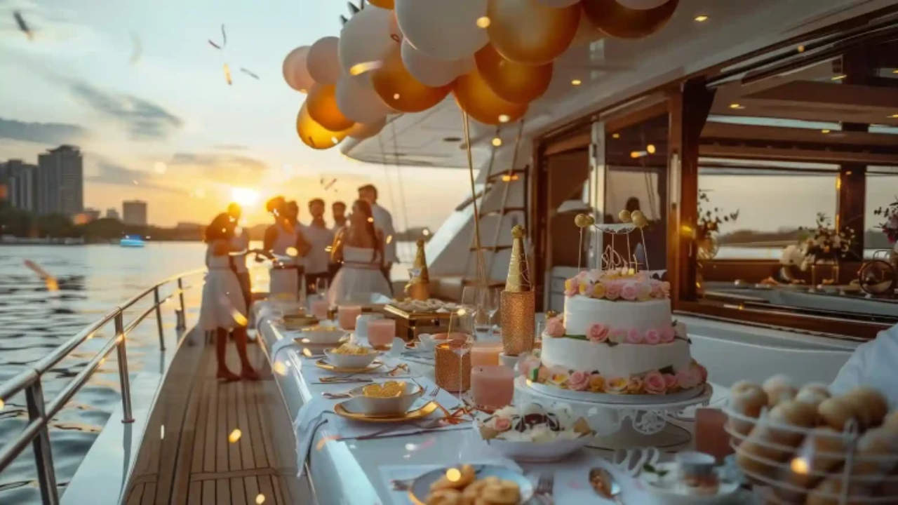 Yacht party