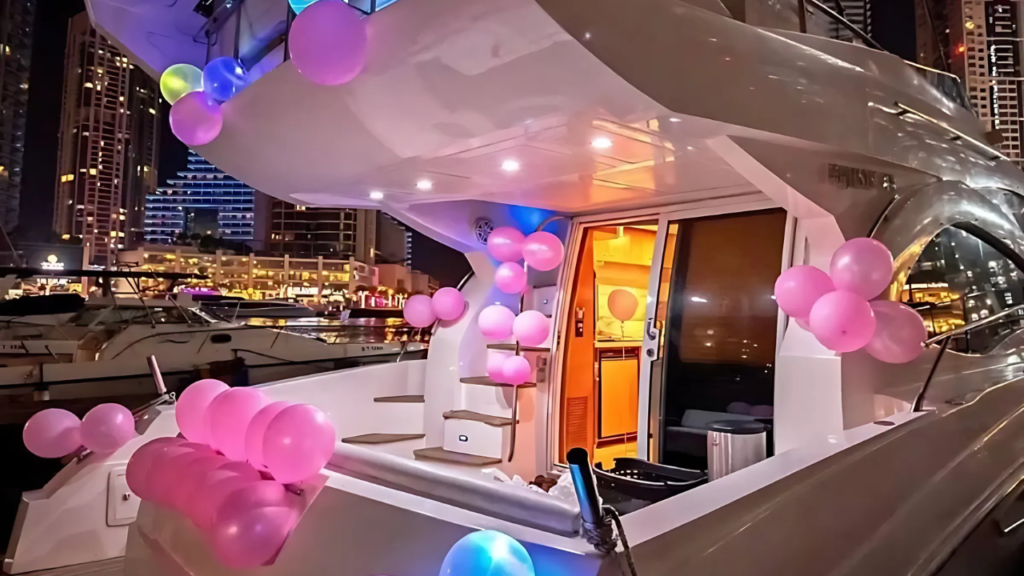 Birthday Party Planning on Yacht
